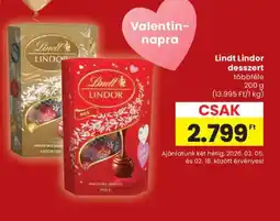 Spar Lindt Lindor desszert ajánlat