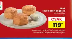 Spar SPAR sajttal szrt pogácsa ajánlat
