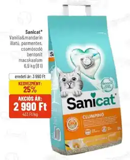 Alpha Zoo Sanicat Vanília&mandarin illatú ajánlat