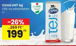 Spar Cirmi UHT tej ajánlat