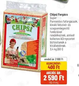 Alpha Zoo Chipsi Forgács Super Pormentes faforgácsok ajánlat