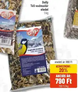 Alpha Zoo Dolly Téli vadmadár eledel ajánlat