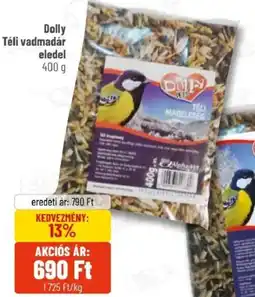 Alpha Zoo Dolly Téli vadmadár eledel ajánlat