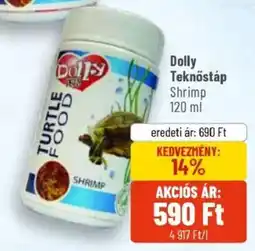 Alpha Zoo Dolly Teknőstáp Shrimp ajánlat