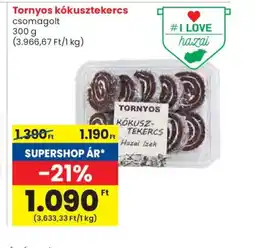 Spar TORNYOS kkusztekercs ajánlat