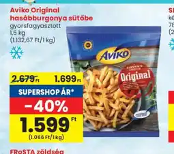 Spar Aviko Original hasábburgonya sütőbe ajánlat