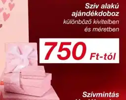 Kik Szív alakú ajándékdoboz ajánlat