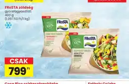 Spar FROSTA zöldség ajánlat