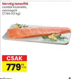 Spar Norvég lazacfilé ajánlat