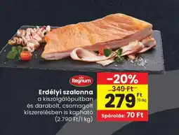 Spar Regnum Erdélyi szalonna ajánlat