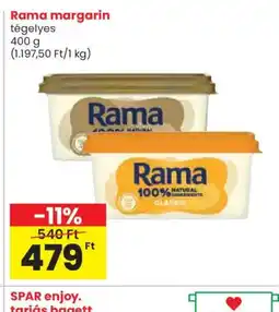 Spar Rama margarin ajánlat