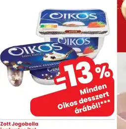 Spar OIKOS desszert ajánlat