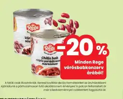 Spar Rege vörösbabkonzerv ajánlat
