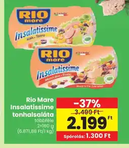 Spar Rio Mare Insalatissime tonhalsaláta ajánlat