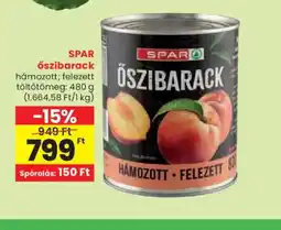 Spar SPAR őszibarack ajánlat
