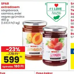 Spar SPAR extradzsem ajánlat