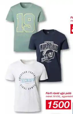 Kik Férfi rövid ujjú póló ajánlat