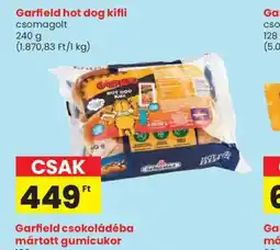 Spar Garfield hot dog kifli ajánlat