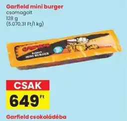 Spar Garfield mini burger ajánlat