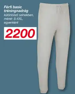 Kik Férfi basic tréningnadrág ajánlat