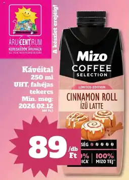 Vil-For Kávéital UHT ajánlat