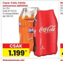 Spar Coca-Cola, Fanta üdítőital ajánlat