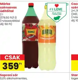 Spar Márka szénsavas üdítőital ajánlat