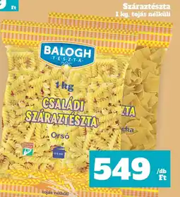 Vil-For Száraztészta ajánlat