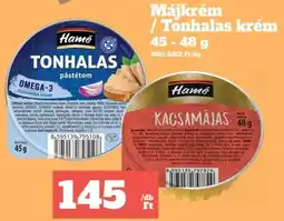 Vil-For Májkrém / Tonhalas krém ajánlat