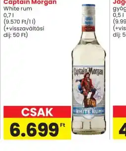 Spar Captain Morgan White rum ajánlat