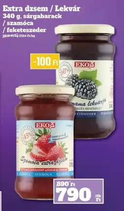 Vil-For EKO Extra dzsem / Lekvár ajánlat