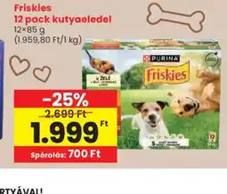 Spar Friskies kutyaeledel ajánlat