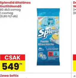 Spar Splendid általános tisztítkendő ajánlat