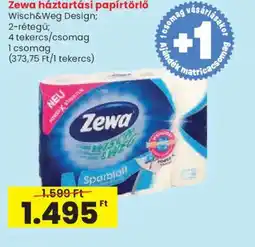 Spar Zewa háztartási papírtörlő ajánlat