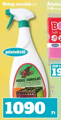 Vil-For Well Done Hideg zsíroldó ajánlat