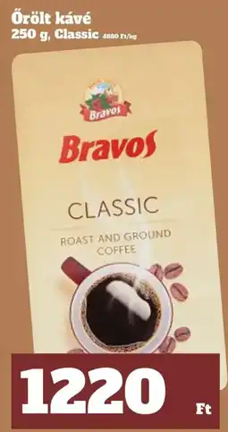 Vil-For Bravos Őrölt kávé ajánlat
