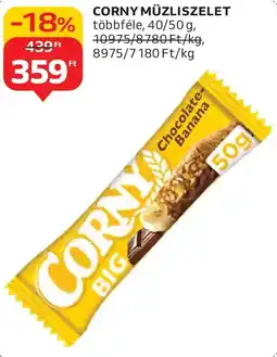 Auchan Corny müzliszelet ajánlat
