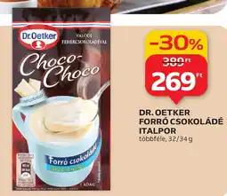 Auchan Dr. Oetker Forró csokoládé italpor ajánlat