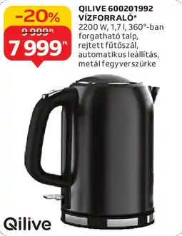 Auchan Qilive 600201992 vízforraló ajánlat