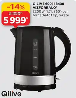 Auchan Qilive 600118430 vízforraló ajánlat