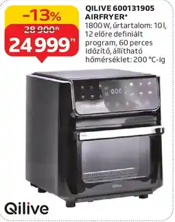 Auchan Qilive 600131905 airfryer ajánlat