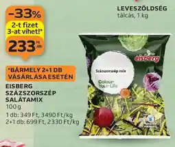 Auchan Eisberg Százszorszép salátamix ajánlat