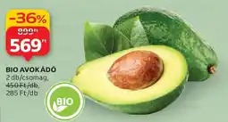 Auchan Bio avokádó ajánlat