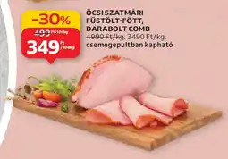 Auchan Öcsiszatmári füstölt-főtt, darabolt comb ajánlat