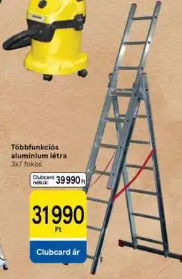 Tesco Többfunkciós alumínium létra ajánlat