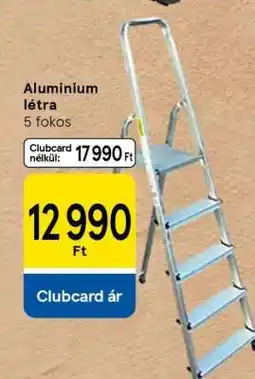 Tesco Alumínium létra ajánlat