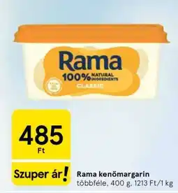Tesco Rama kenőmargarin ajánlat