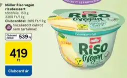 Tesco Müller Riso vegán rizsdesszert ajánlat