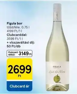 Tesco Figula bor ajánlat