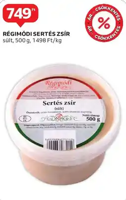 Auchan Régimódi Sertés zsír ajánlat